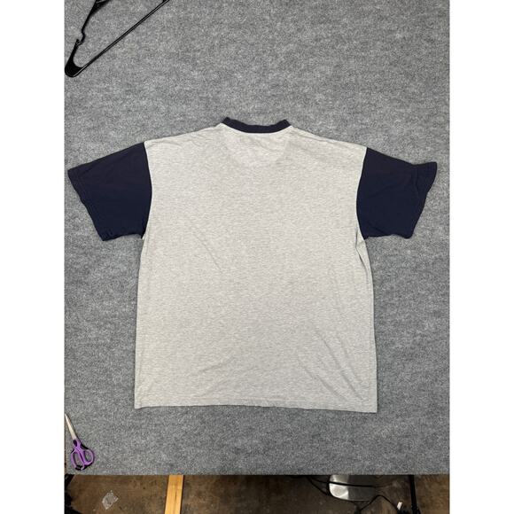 Vintage Big Dogs Two-Tone Henley Shirt 3X - Picture 2 of 13